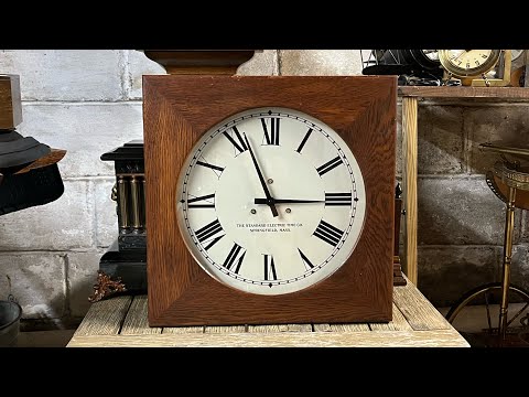 Conversion of a Standard Electric Time Company Slave Clock with a Quartz Movement ￼