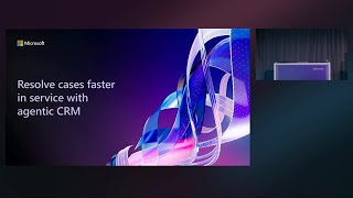 Resolve cases faster in service with agentic CRM