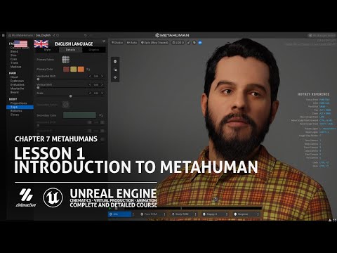 Introduction to Metahuman | Lesson 1 | Chapter 7| Unreal Engine Cinematics Full Course