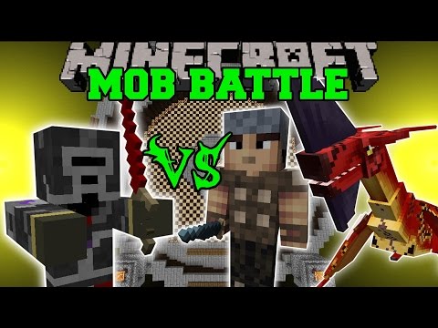 PopularMMOs - MAXED PLAYER VS GENERAL, VILLAGERS, & MORE - Minecraft Mob Battles - Mods