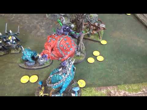 Saga Age of Magic - Sapphire Elves Vs The Horde 8 Points