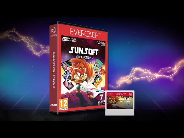 Blaze Retro Gioco Sunsoft Collection 2 Evercade video