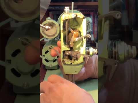 Vintage Sewing Machine Question: 1958 Singer 185J Presser Foot Travel Adjustment