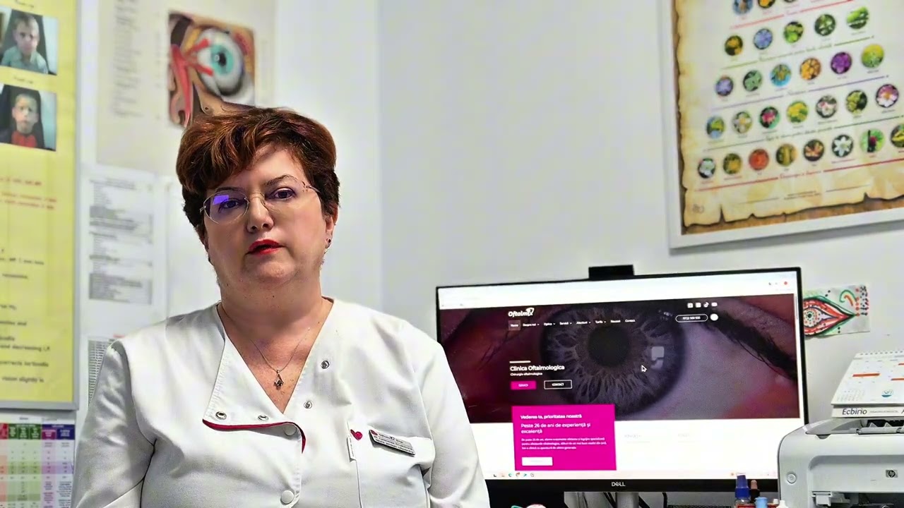 Cum decurge corect un consult oftalmologic la copii – explicat de Dr. Luminita Teodorescu