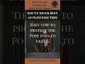 Why the Swiss Guard Wears Medieval Armor—Still