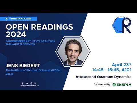 Open Readings 2024 - DAY 1 - Prof. Jens Biegert