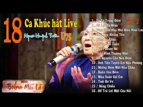 Tổng Hợp 18 ca khúc | VOL 2 Ngoại Huỳnh Triều Mới nhất | Ducmanh Guitar Bolero Mái Lá