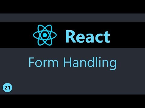 ReactJS Tutorial 21 Basics of Form Handling