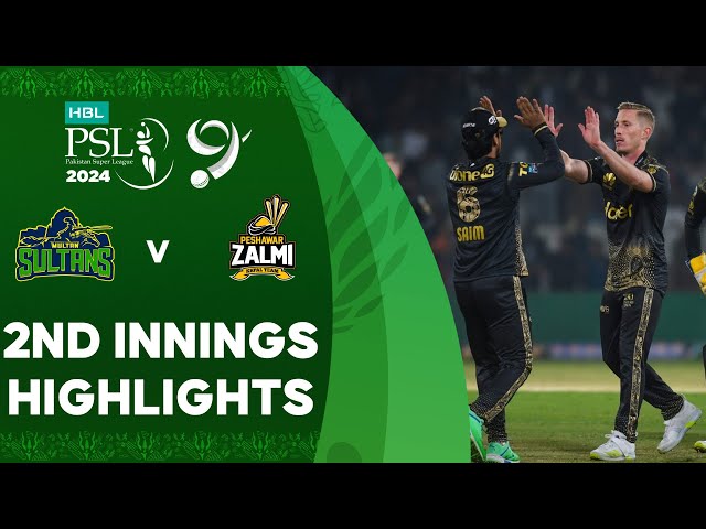 2nd Innings Highlights | Multan Sultans vs Peshawar Zalmi | Match 9 | HBL PSL 9 | M1Z2U