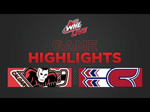 WHL Highlights: Hitmen (6) at Chiefs (2) - November 19, 2022