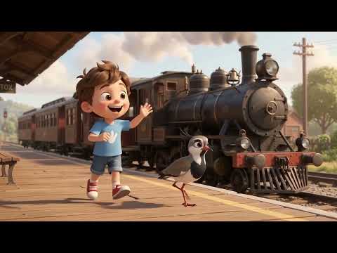 Viajando en Tren por Argentina 🚂 Canción Infantil con Titoy y Terito