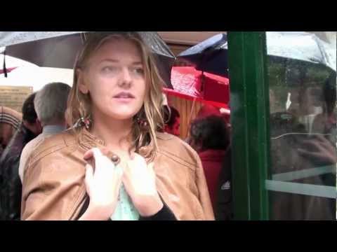 Эксклюзивное видео у Консульства РФ в Брюсселе.