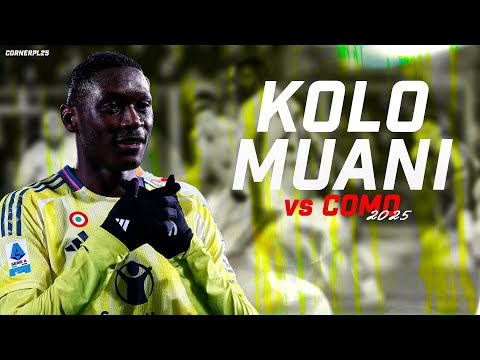 Randal Kolo Muani - Two goals against Como 2025