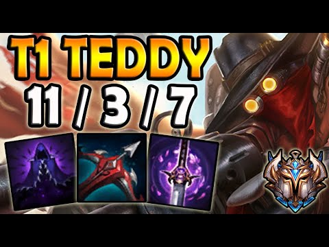 T1 Teddy JHIN ADC vs KAISA - Lol Ranked Korea ✔️