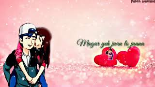 chale aana lyrics - YouTube