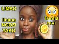 Kutumia LIMAO USONI | Inaondoa CHUNUSI kweli?? | Lemon For Face | {DD EP06}