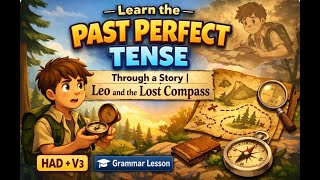 Learn the Past Perfect Tense Through a Story | Leo and the Lost Compass