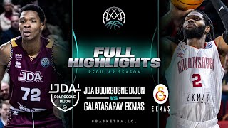 JDA Bourgogne Dijon v Galatasaray EKMAS | Full Game Highlights | #BasketballCL 2023-24