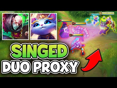 I INVENTED A SINGED + YUUMI DOUBLE PROXY AND IT'S UNSTOPPABLE!
