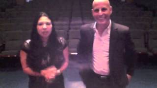 Emiko & Randy Gage at the Egyptian Theatre, Boise, ID