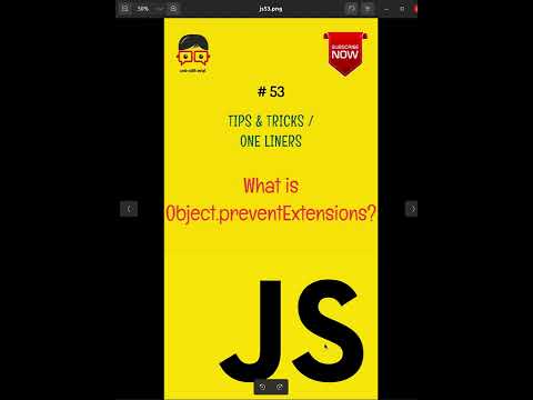 Object Preventextensions Javascript Functions Es6ecma2015javascript 2019js