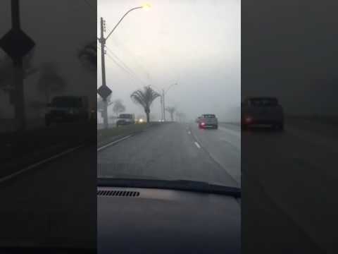 Dirigindo com neblina !