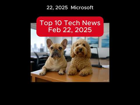 Top 10 Tech News - Feb 22, 2025