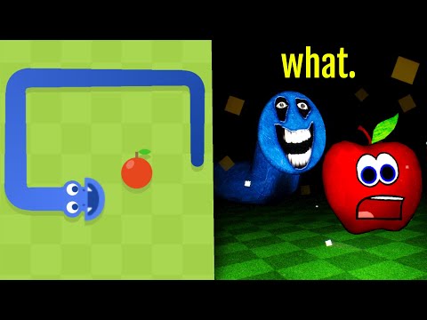 Hungry Snake Game, but scary.