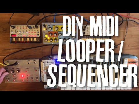 DIY MIDI LOOPER / SEQUENCER - [YMNK's DIY synths adventures]