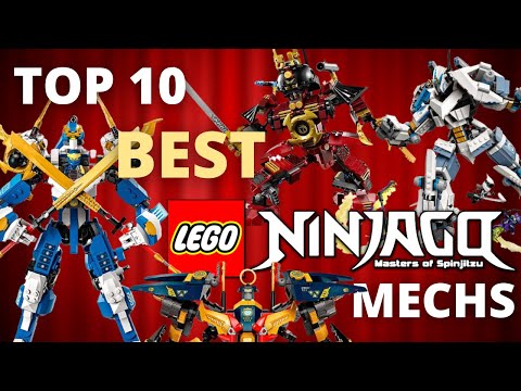 Top Ten BEST LEGO Ninjago Mechs!