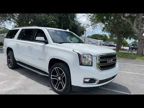 2017 GMC Yukon XL SLT SUV 5.3l V-8 White