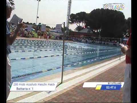 Serie 1 dei 200 Misti  Assoluti Maschi Master - 11 Memorial Andrea Bettiol