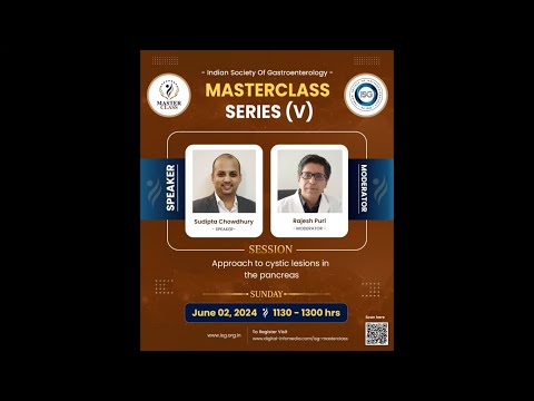 ISG MASTERCLASS (V) 2024: CHAPTER 2- Approach to cystic lesions in the pancreas