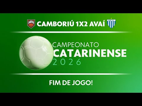 CAMBORIÚ 1X2 AVAÍ (AO VIVO COM IMAGENS) | CAMPEONATO CATARINENSE 2026 | (31/01)