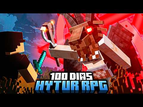 Sobrevivi 100 Dias no HYTUR RPG BRASILEIRO no Minecraft - O FILME