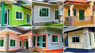 Top 200 House Painting Colours Outside 2025 Latest Exterior Wall Paint Ideas & Color Combinations