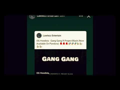 Gang Gang O.G. Hoodsta
