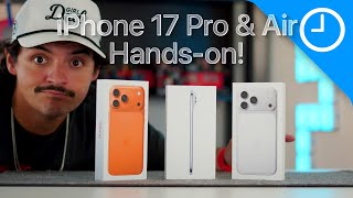 iPhone 17 Pro Max & Air: Ultra-Detailed First Impressions (It’s VERY  Heavy!)