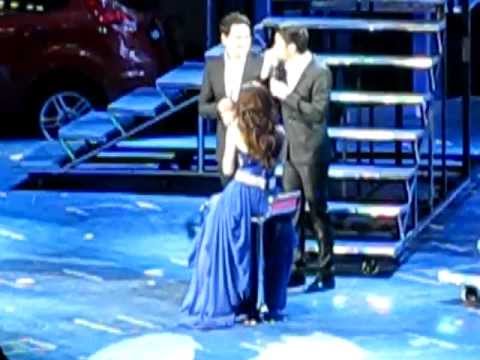 Toni Gonzaga with John Lloyd Cruz and Vhong Navarro - Funny Ad lib