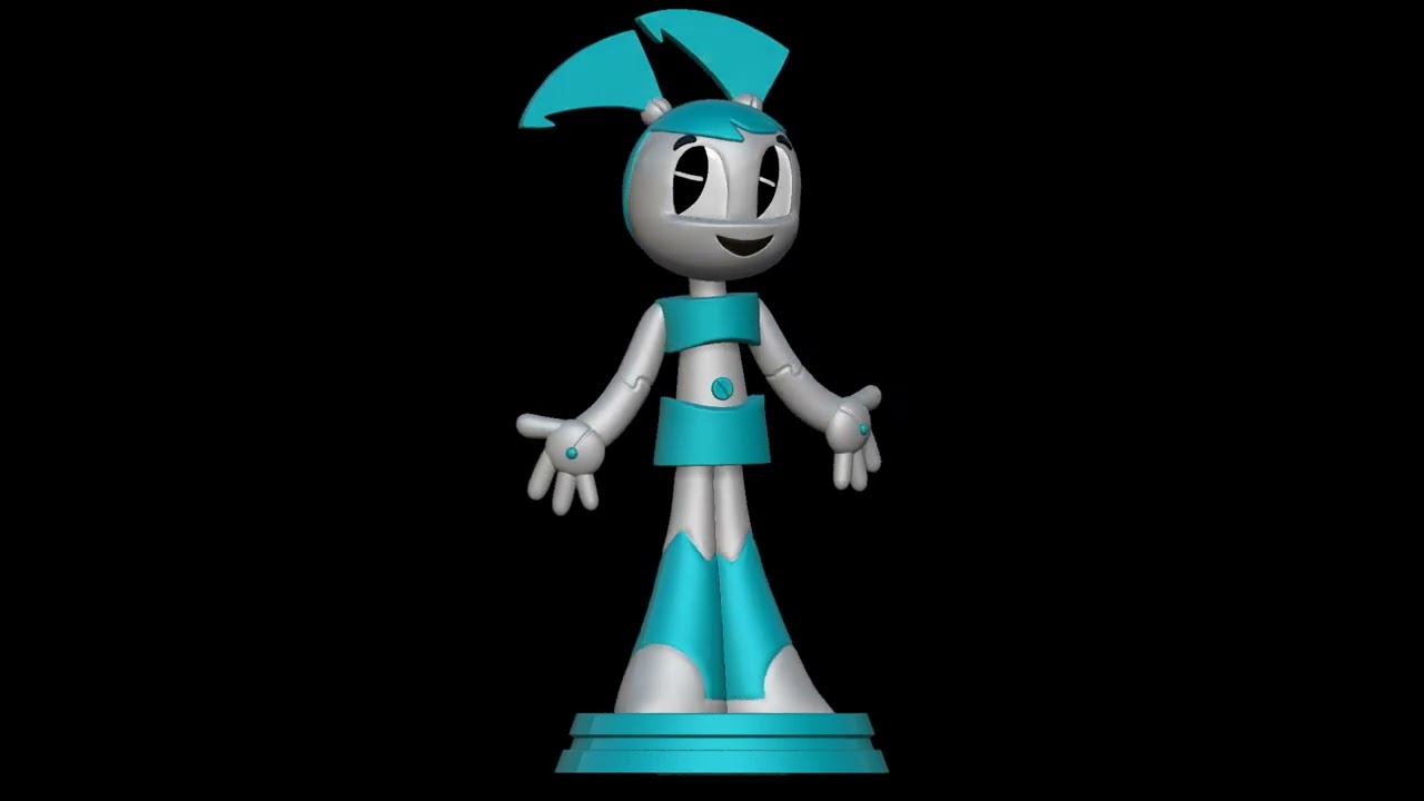 Jennifer Wakeman - Gen&ccedil; Bir Robot Olarak Hayatım 3D Baskı Modeli