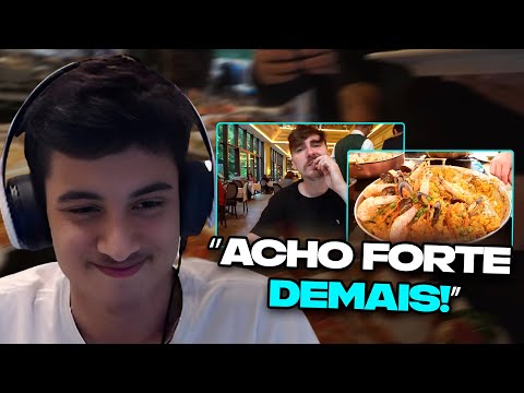 REACT DO RENATINHO: @Gaba NO FESTIVAL DE FRUTOS DO MAR MAIS CARO DO BRASIL!