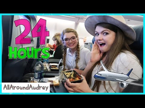 24 Hours On An Airplane / AllAroundAudrey