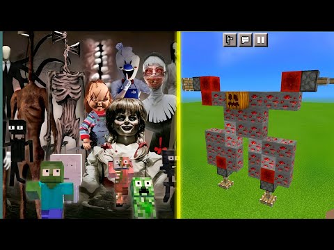 Minecraft redstone build ghost video