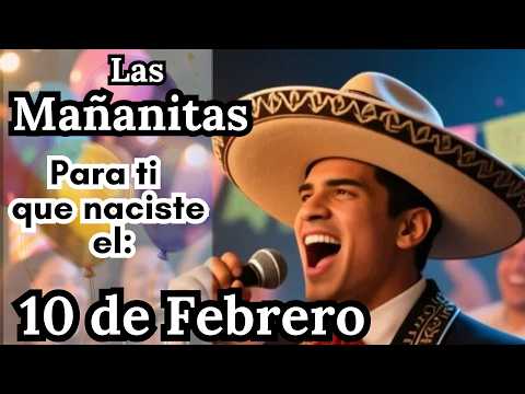 Las Mañanitas February 10th | Happy Birthday | Traditional Happy Birthday 🎂