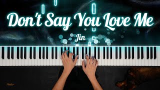 Download lagu Don't Say You Love Me - Jin | Piano Cover with PIANO SHEET mp3