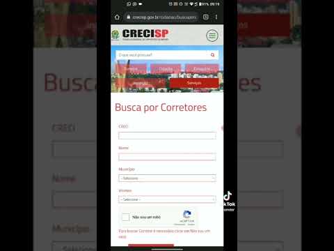 Como consultar o CRECI do corretor de imóveis