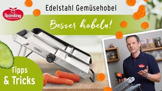 Wo gehobelt wird....alles über unser Gemüsehobel