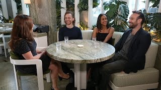 BETRAYAL Stars Tom Hiddleston, Zawe Ashton and Charlie Cox Relish Their Love Triangle video