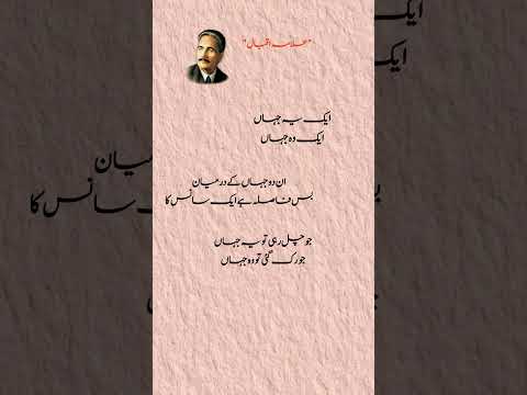 Allama Iqbal - #poetry #urdupoetry #iqbalpoetry #viralpoetry #shortsfeed