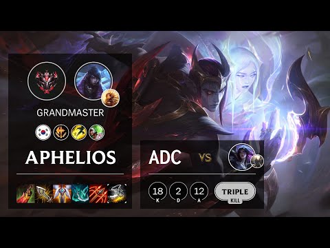 Aphelios ADC vs Kai'Sa - KR Grandmaster Patch 10.19